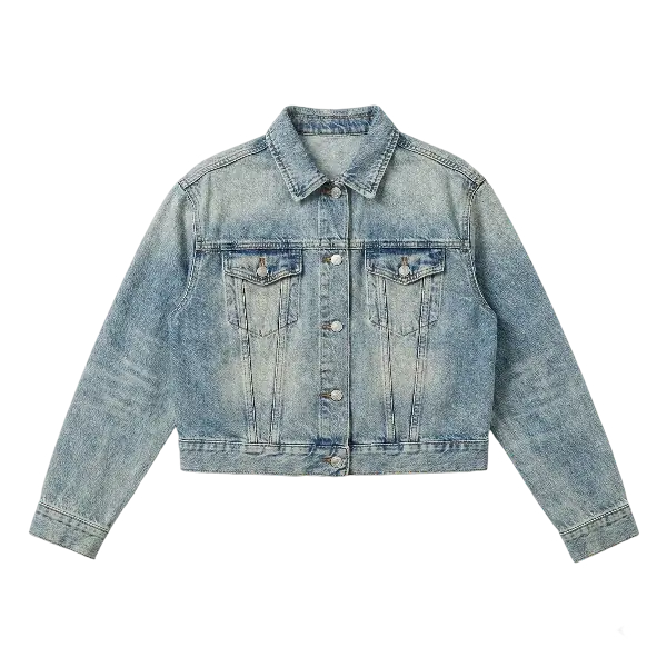 Denim Jacket in Light Wash